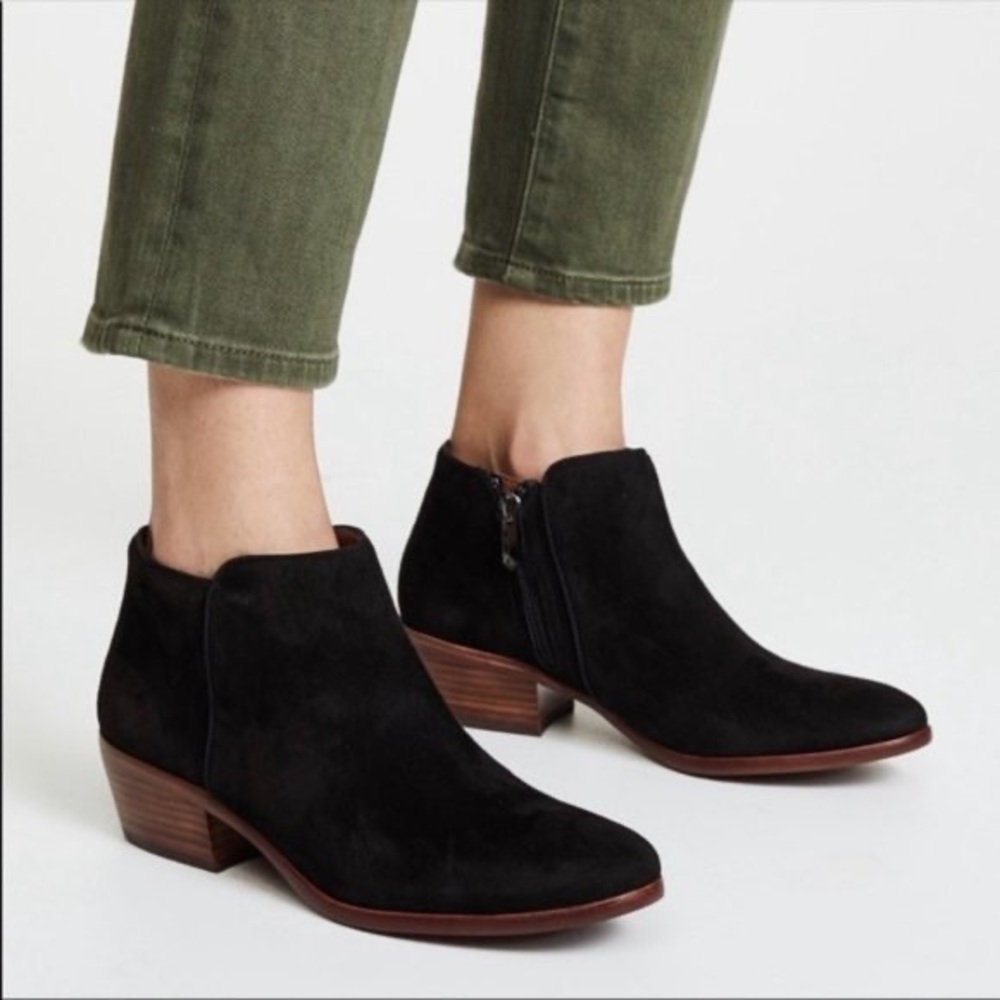 Sam Edelman suede Petty ankle bootie